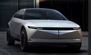 Elektryczny koncept 45 podczas od Hyundaia IAA 2019!